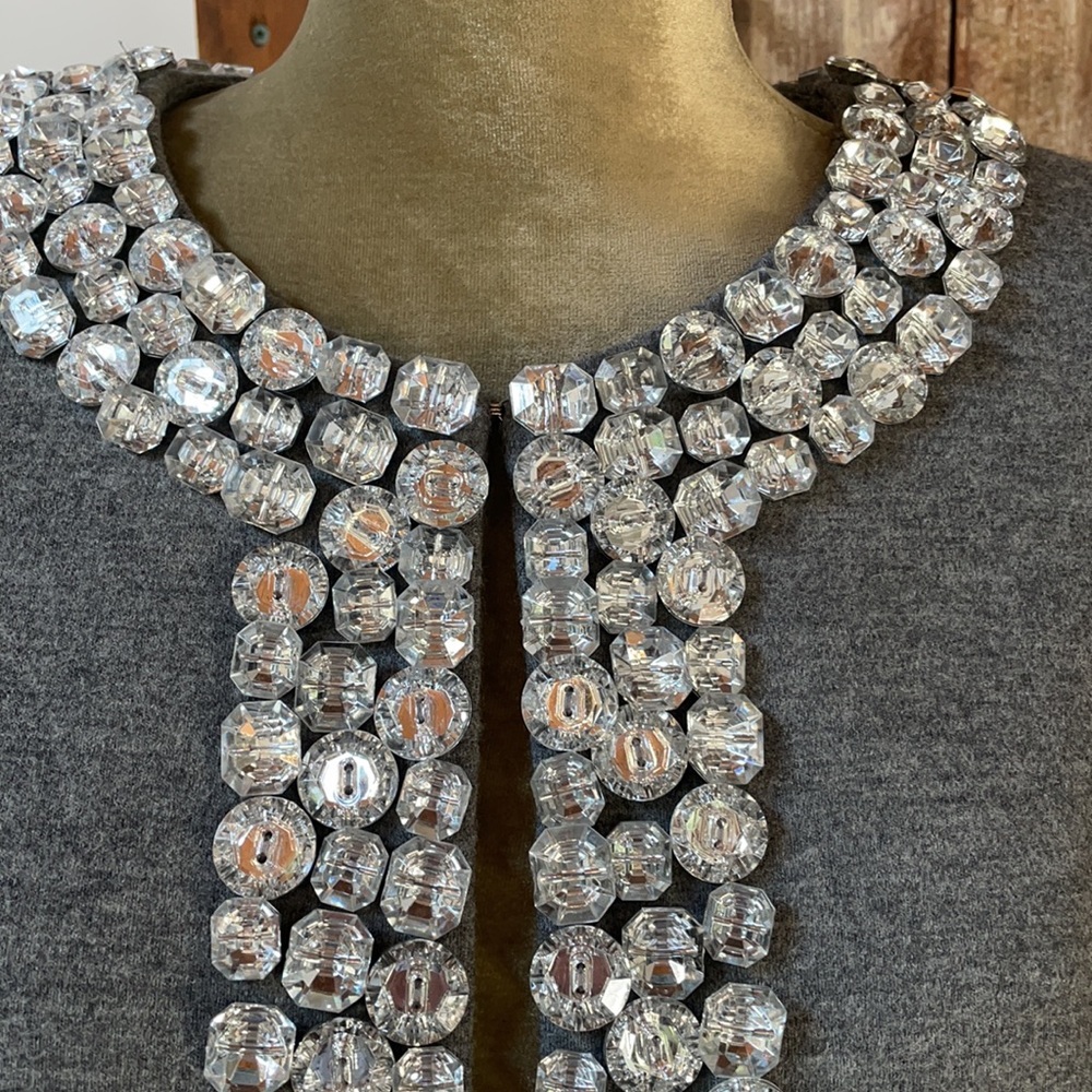 Glamorous Wool and Rhinestone jacket